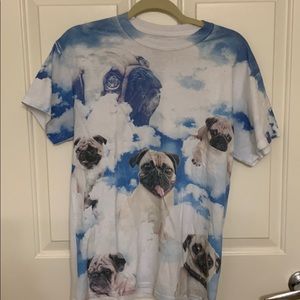 Funny dog pug shirt